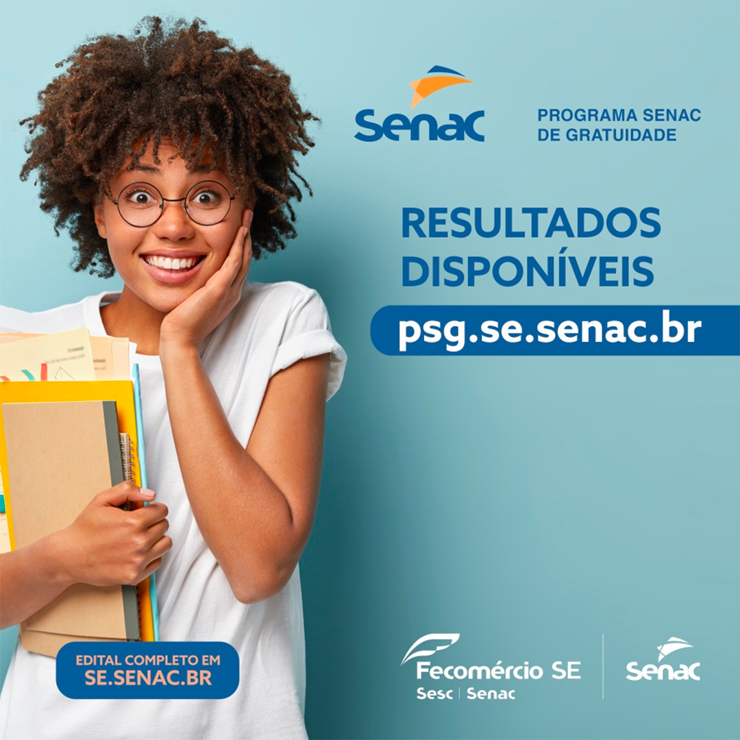 Senac seleciona mais de 500 alunos para cursos gratuitos em Sergipe ...