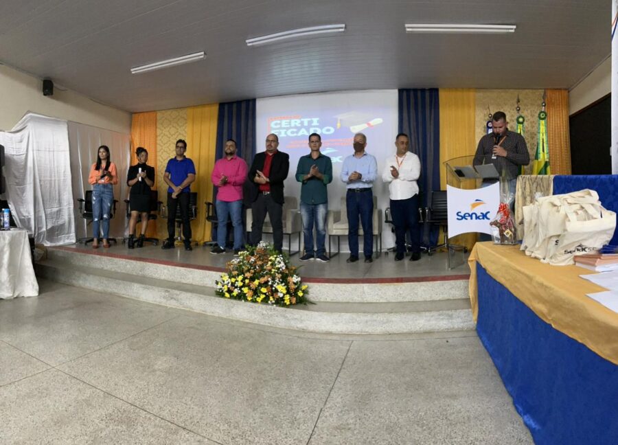 Senac/SE faz a entrega de certificados a 478 formandos do PSG em Simão Dias