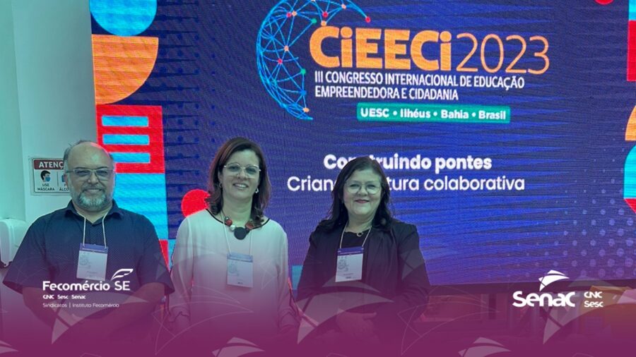 Senac Sergipe se destaca em congresso internacional de educação