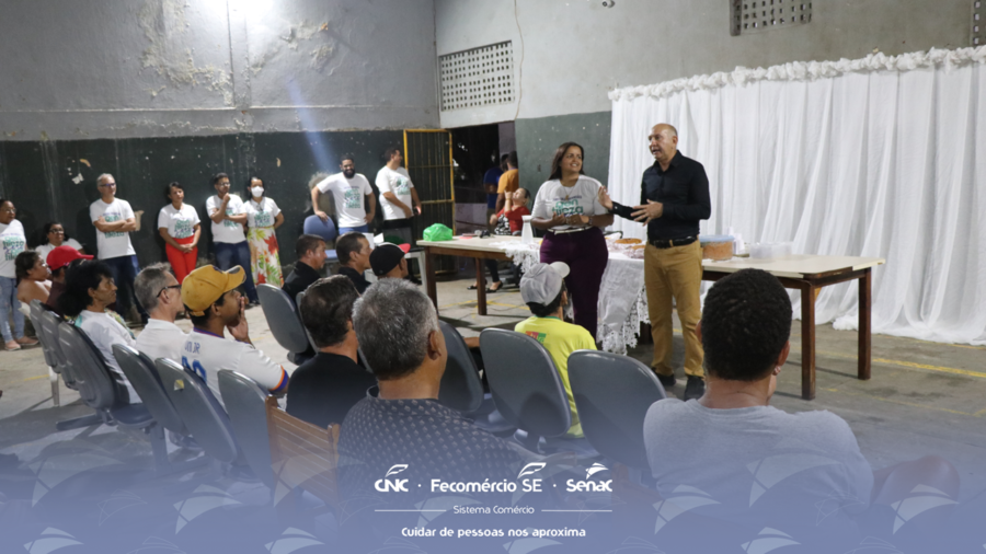 Senac e Prefeitura de Aracaju promovem aula inaugural de cursos para população vulnerável