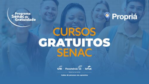 Senac Propriá oferta 36 vagas em cursos gratuitos