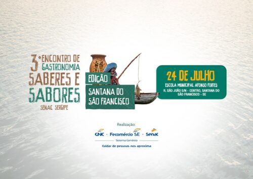 3ª edição do Saberes e Sabores será realizado em Santana do São Francisco no dia 24