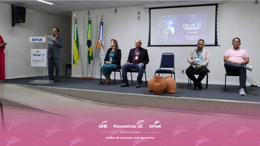 Dia da IA do Senac Sergipe abre espaço para debater o futuro com a Inteligência Artificial