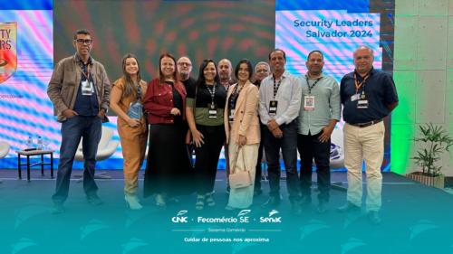 Equipe do Senac Sergipe participa do Congresso Security Leaders Salvador 2024