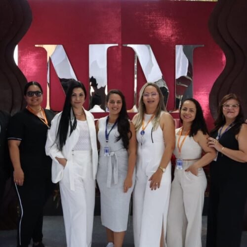 Equipe do Senac Tobias Barreto divulga cursos durante o Moda Mix