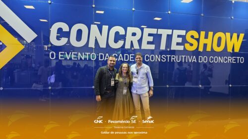 Engenheiros do Senac participam da Concrete Show South America