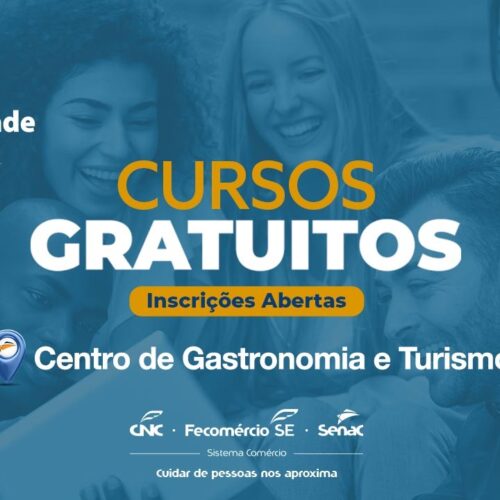 Centro de Gastronomia e Turismo do Senac está com vagas gratuitas abertas para três cursos