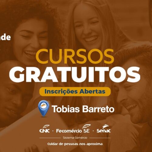 PSG oferta 125 vagas em sete cursos diferentes no Senac de Tobias Barreto