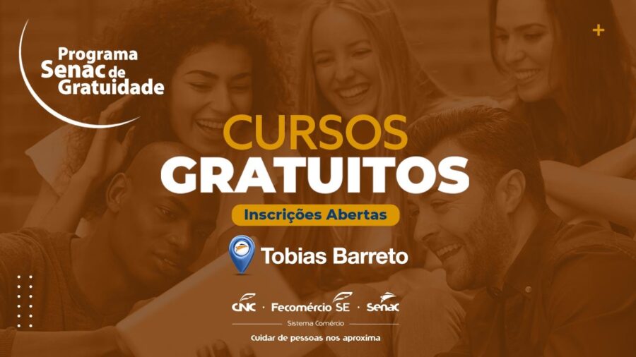 PSG oferta 125 vagas em sete cursos diferentes no Senac de Tobias Barreto