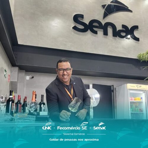 Instrutor do Senac SE está entre os três sommeliers finalistas do Gastronomia Preta