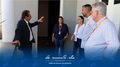 Diretor do Senac faz visita técnica às obras da escola de Aracaju e da Faculdade de Tecnologia