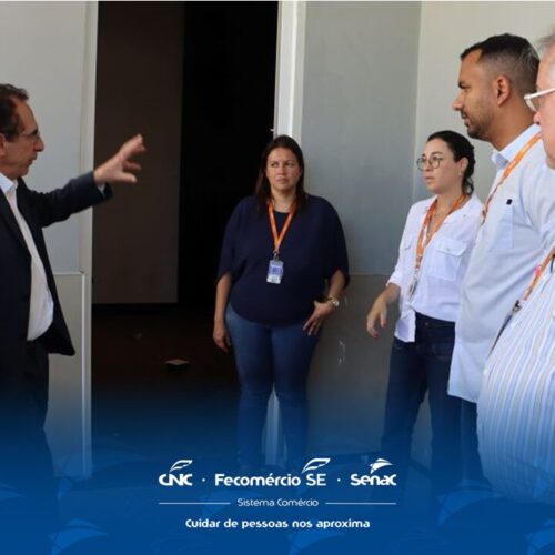 Diretor do Senac faz visita técnica às obras da escola de Aracaju e da Faculdade de Tecnologia