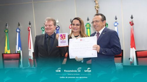 Senac Sergipe recebe Selo Amigo da Mulher 2024 concedido pelo Tribunal de Justiça