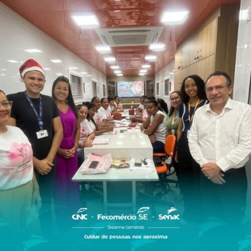 Senac inicia oficinas natalinas na recém-inaugurada carreta escola de Gastronomia