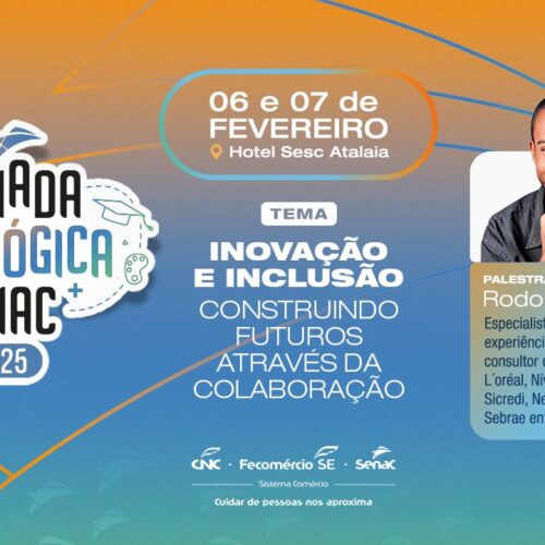 Jornada Pedagógica abordará inclusão e inovação humanizadas na educação profissional