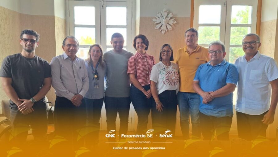 Fecomércio e Senac dialogam com Prefeitura de Estância  sobre a unidade do Senac que será construída no município