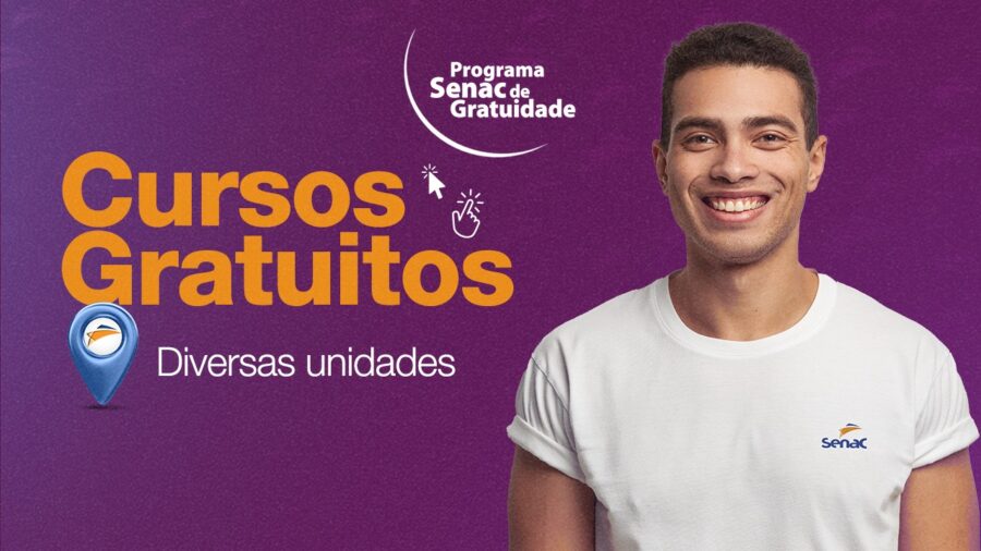 Senac está com vagas abertas para cursos gratuitos